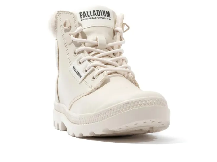 Women PAMPA HI SNOW WARM Almond Milk PALLADIUM Boots