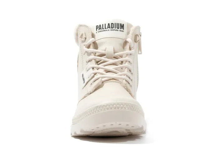 Women PAMPA HI SNOW WARM Almond Milk PALLADIUM Boots