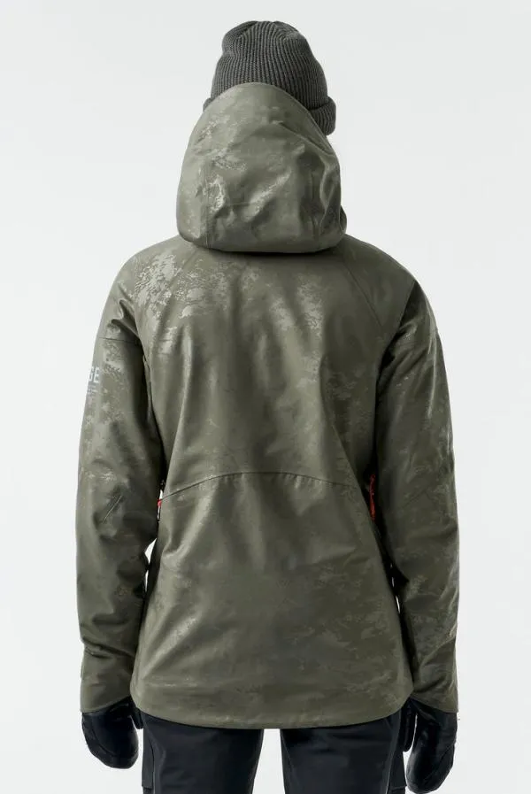 Women Panorama 3L JacketBoreal Embossed Orage Jackets