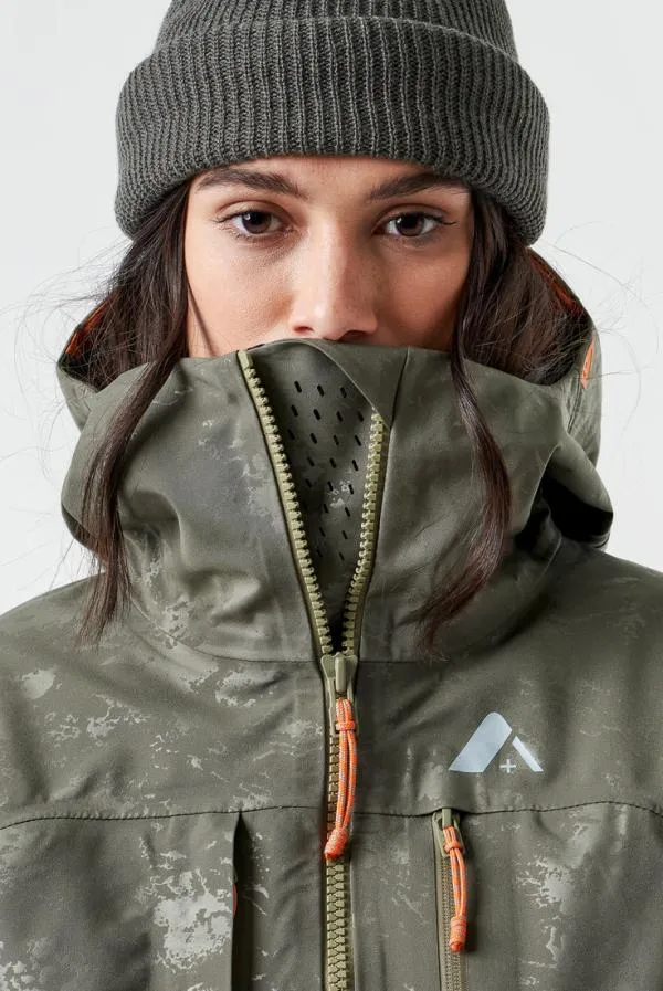 Women Panorama 3L JacketBoreal Embossed Orage Jackets