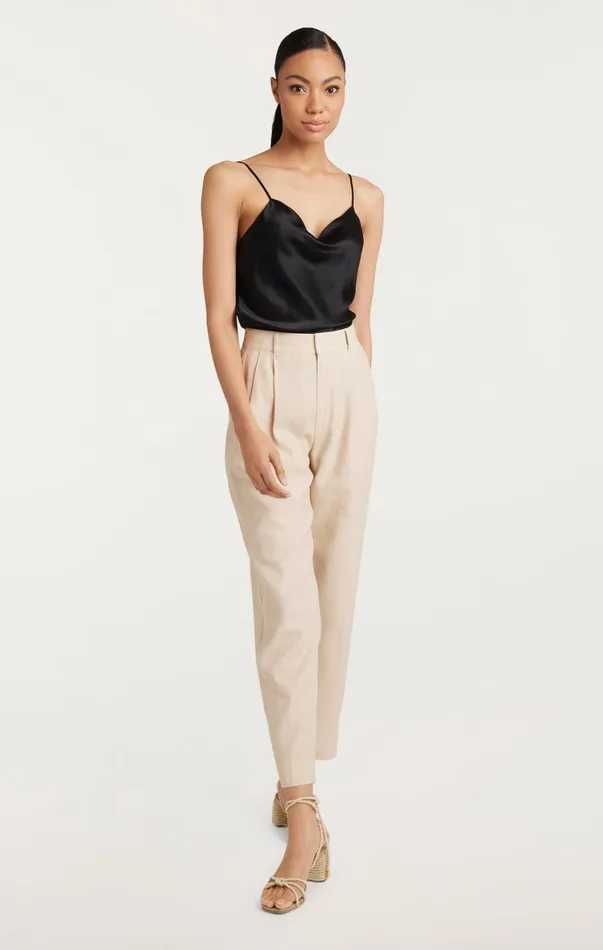 Women Pants Cinq Sept Arlene Pant Khaki