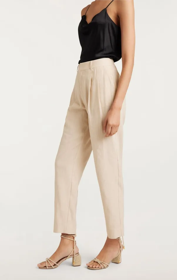 Women Pants Cinq Sept Arlene Pant Khaki