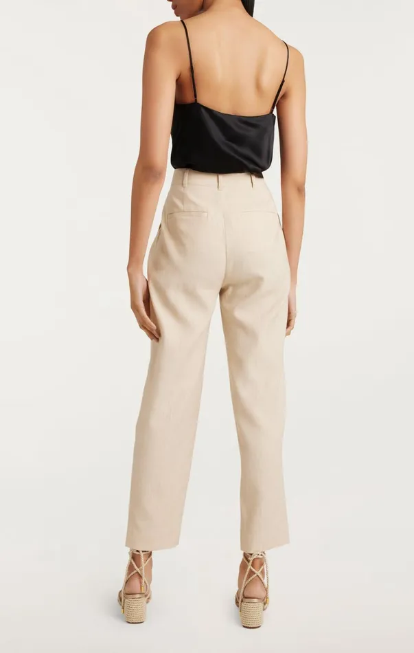 Women Pants Cinq Sept Arlene Pant Khaki