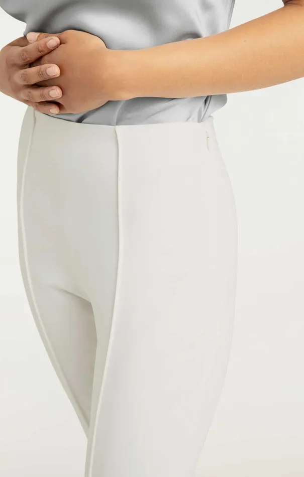 Women Pants Cinq Sept Billie Pant Ivory