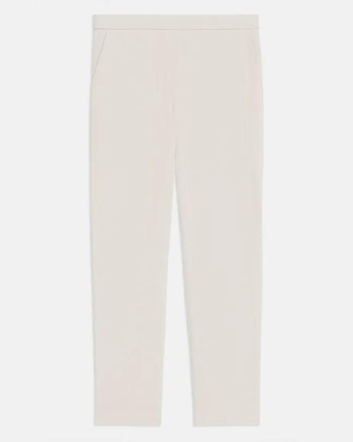 Women Pants Theory Treeca PullOn Pant In Good Linen Sand