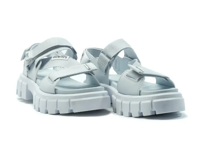 Women REVOLT SANDAL MONO Blue Art PALLADIUM Sandals Women REVOLT SANDAL MONO Blue Art PALLADIUM Sandals