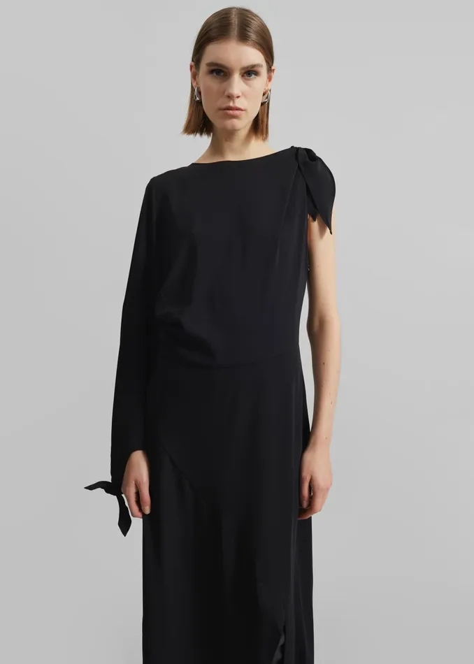Women Samse Samse Saalba Dress 8211 Black The Frankie Shop Dresses
