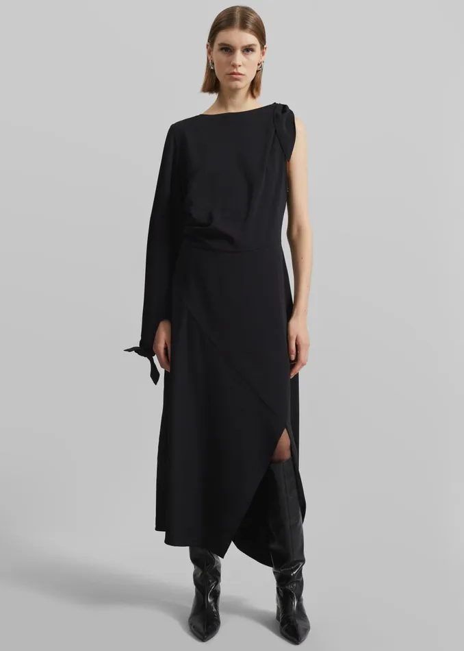 Women Samse Samse Saalba Dress 8211 Black The Frankie Shop Dresses