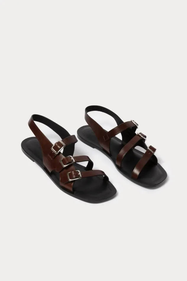 Women Sandals Rachel Comey Sawyer Sandal Dark Brown
