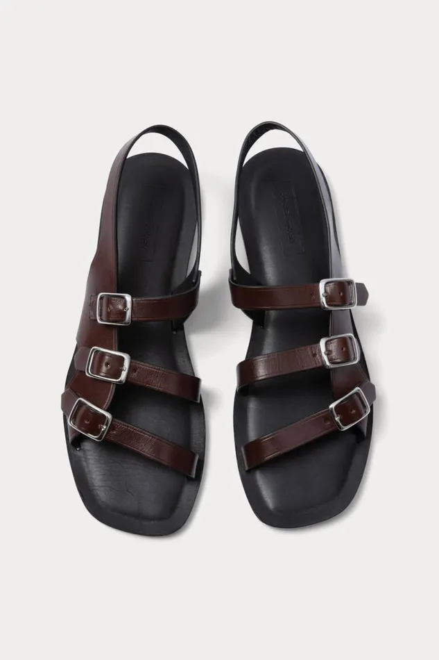 Women Sandals Rachel Comey Sawyer Sandal Dark Brown