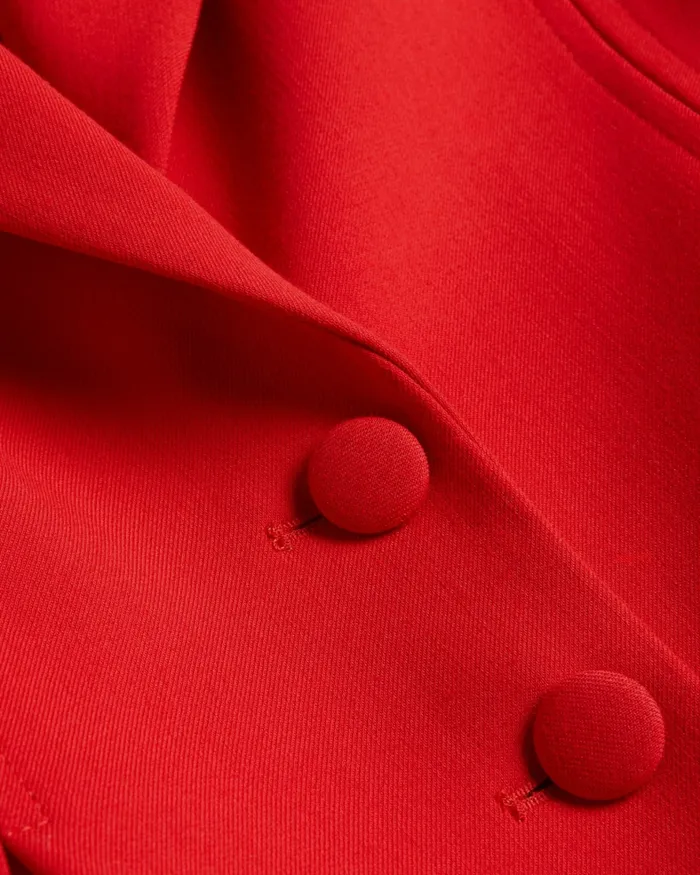 Women SARELA 8211 Longline Peplum Tailored Coat Red Ted Baker Coats and Jackets Women SARELA 8211 Longline Peplum Tailored Coat Red Ted Baker Coats and Jackets