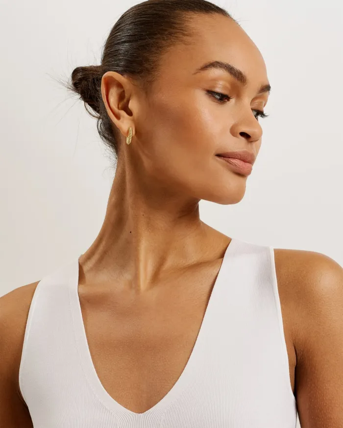 Women SARHAA 8211 Engineered Knit Top White Ted Baker Tops and Blouses Women SARHAA 8211 Engineered Knit Top White Ted Baker Tops and Blouses