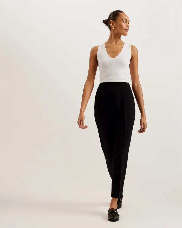 Women SARHAA 8211 Engineered Knit Top White Ted Baker Tops and Blouses Women SARHAA 8211 Engineered Knit Top White Ted Baker Tops and Blouses