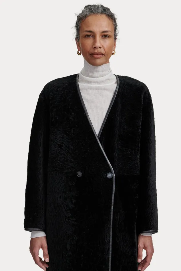 Women Scarves Hats Rachel Comey Shearling Hat Black Women Scarves Hats Rachel Comey Shearling Hat Black