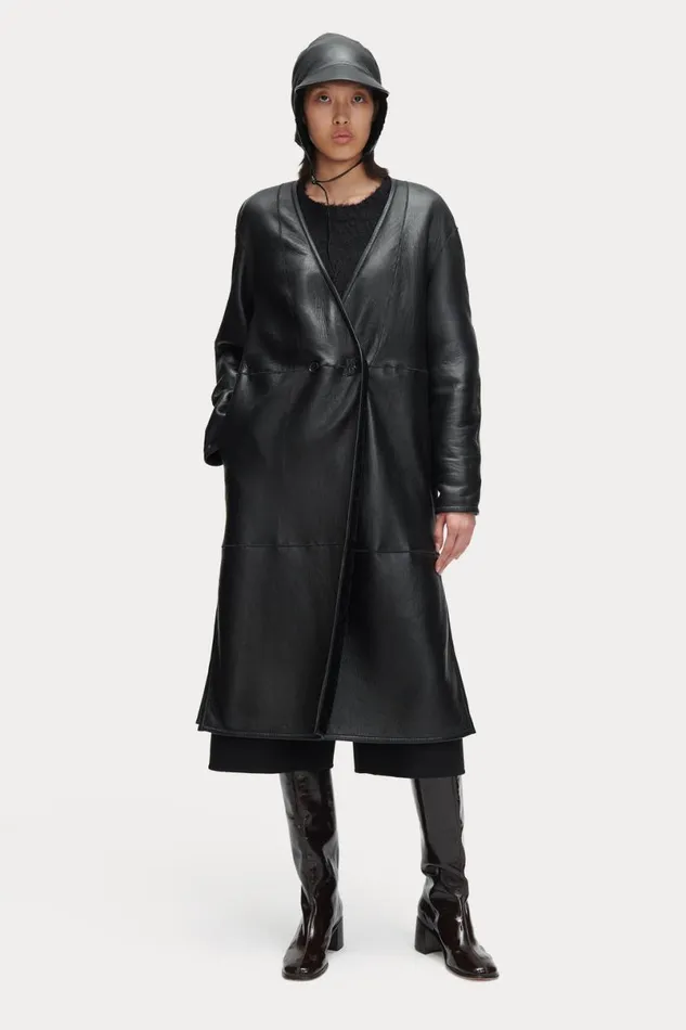 Women Scarves Hats Rachel Comey Shearling Hat Black Women Scarves Hats Rachel Comey Shearling Hat Black