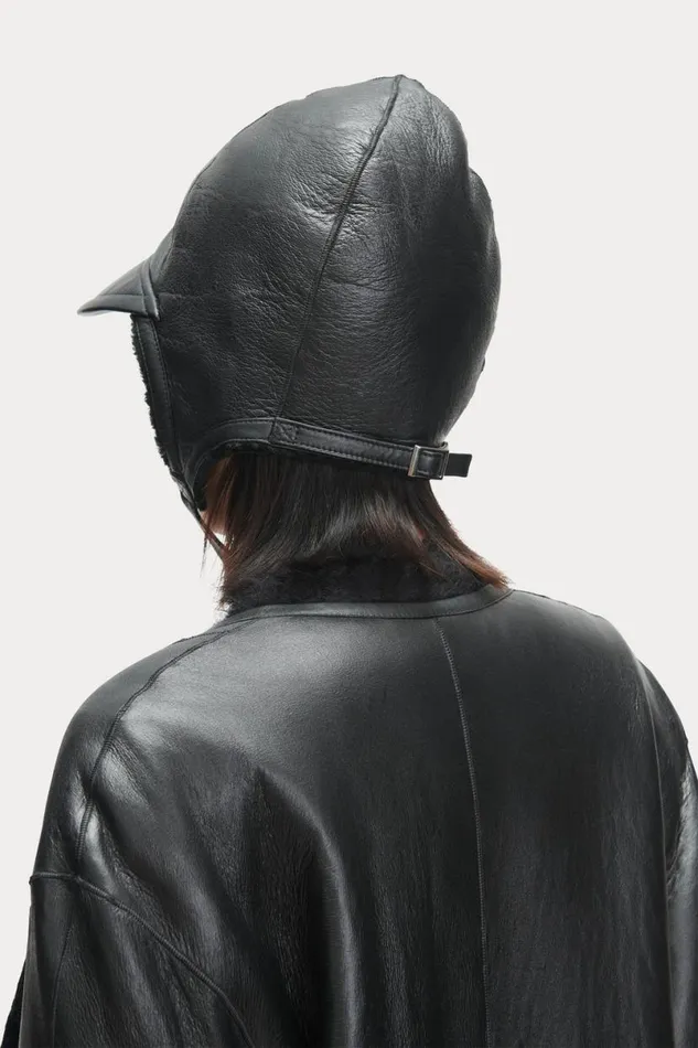 Women Scarves Hats Rachel Comey Shearling Hat Black Women Scarves Hats Rachel Comey Shearling Hat Black