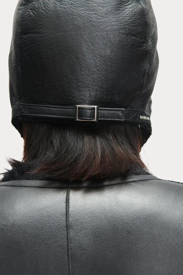 Women Scarves Hats Rachel Comey Shearling Hat Black Women Scarves Hats Rachel Comey Shearling Hat Black