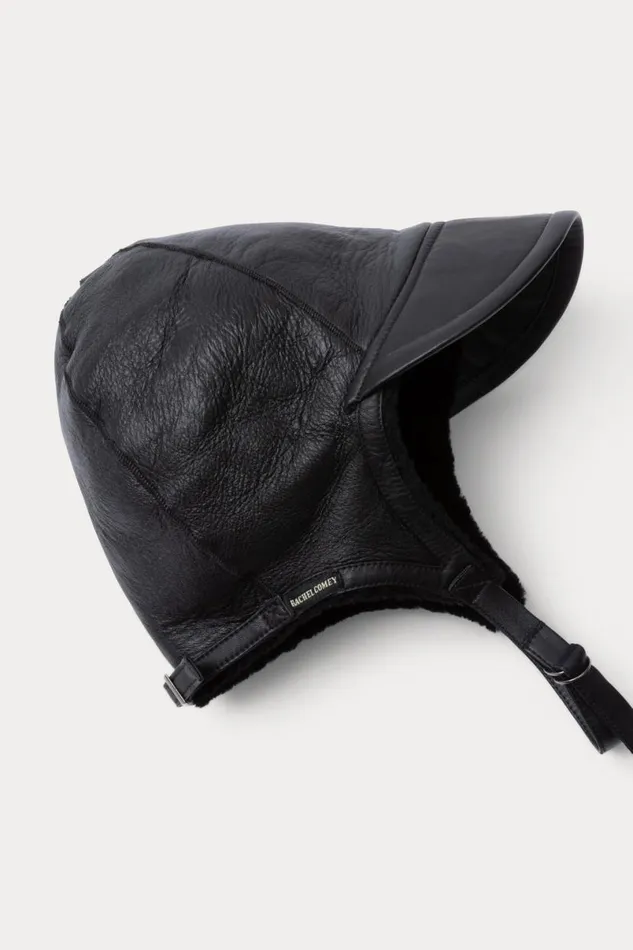 Women Scarves Hats Rachel Comey Shearling Hat Black Women Scarves Hats Rachel Comey Shearling Hat Black