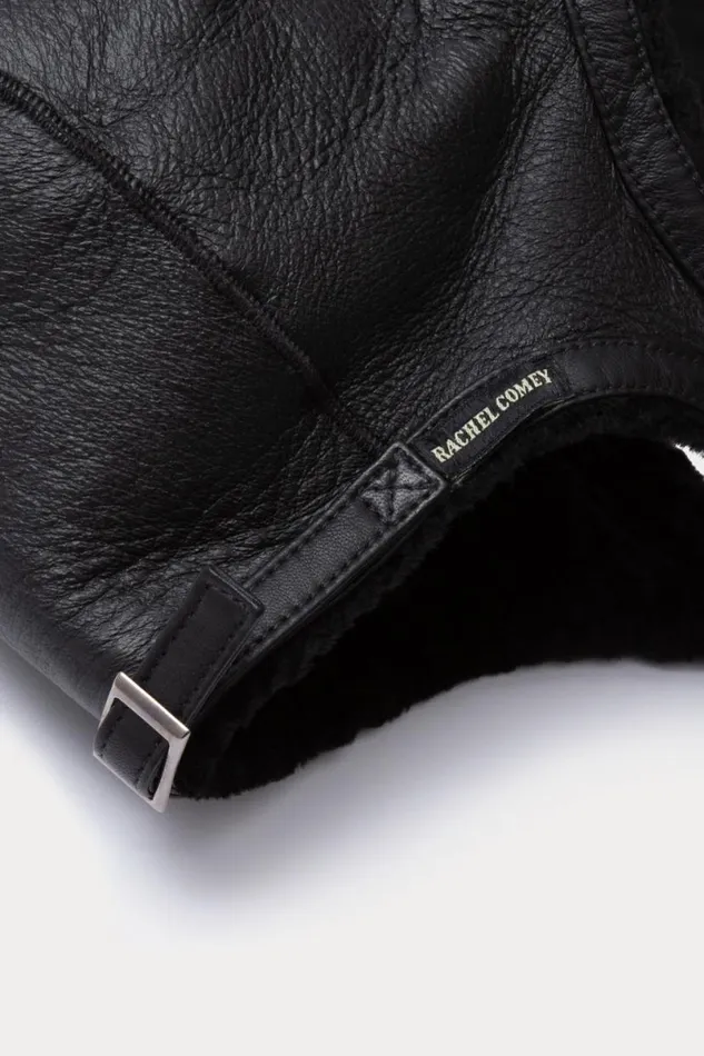 Women Scarves Hats Rachel Comey Shearling Hat Black Women Scarves Hats Rachel Comey Shearling Hat Black