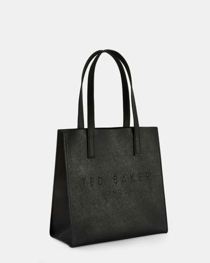 Women SEACON 8211 Small Crosshatch Icon Bag Black Ted Baker Icon Bags and Signature Bags