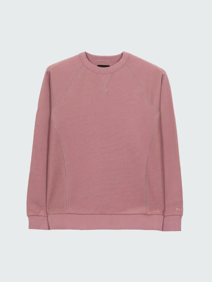 Women Serpentine Sweatshirt Heather Mist Finisterre Sweatshirts