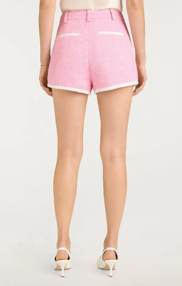 Women Shorts Cinq Sept Contrast Auden Short Flamingowhite