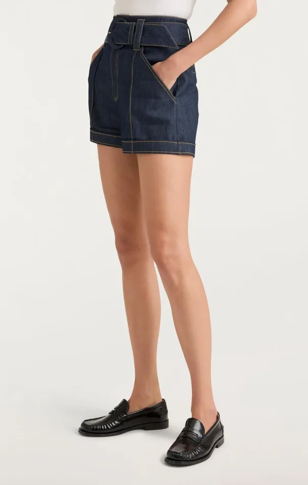 Women Shorts Cinq Sept Denim Aldi Short Indigo