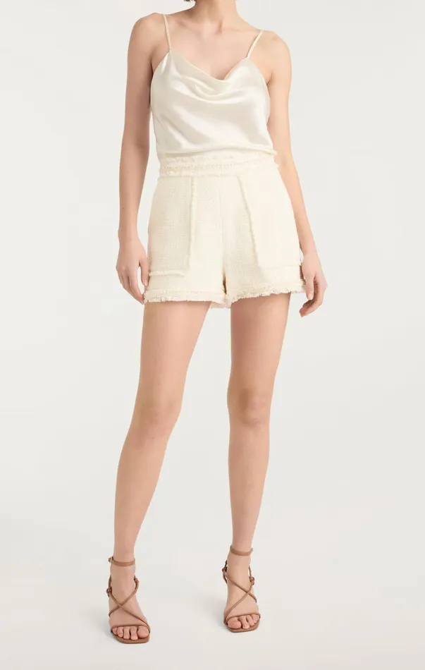 Women Shorts Cinq Sept Pearl Allen Short Ivory