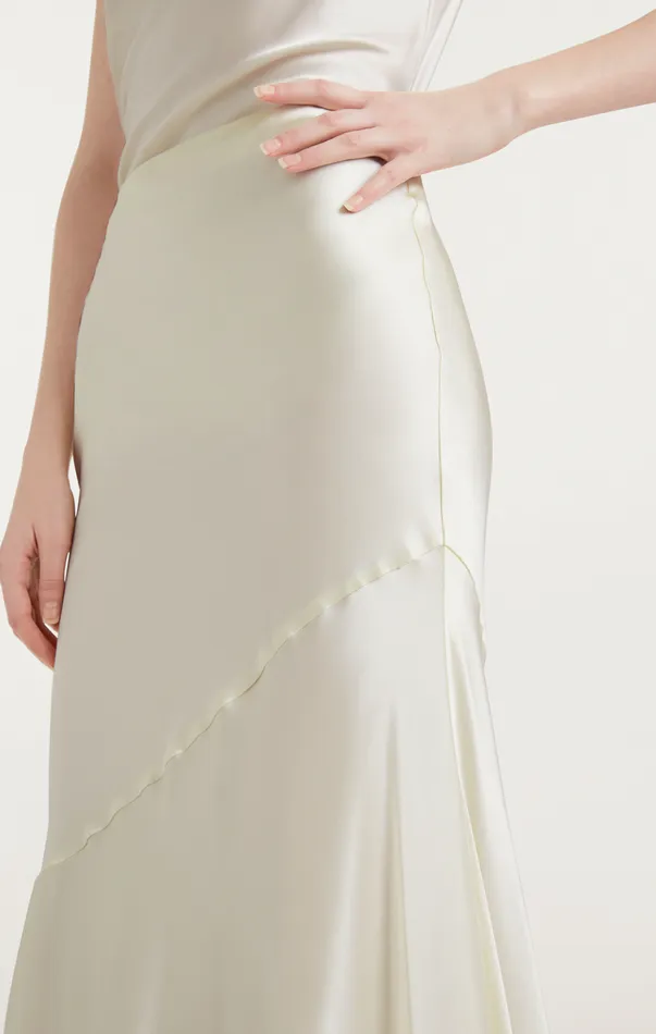 Women Skirts Cinq Sept Carter Skirt Ivory