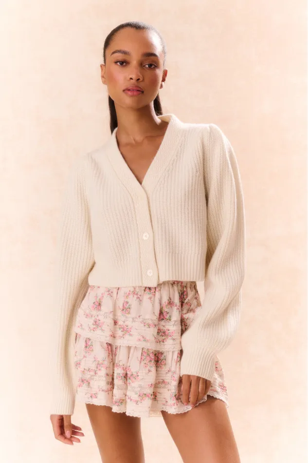 Women Skirts LoveShackFancy Ruffle Mini LaceTrimmed Floral Skirt Mauve Ballet Women Skirts LoveShackFancy Ruffle Mini LaceTrimmed Floral Skirt Mauve Ballet