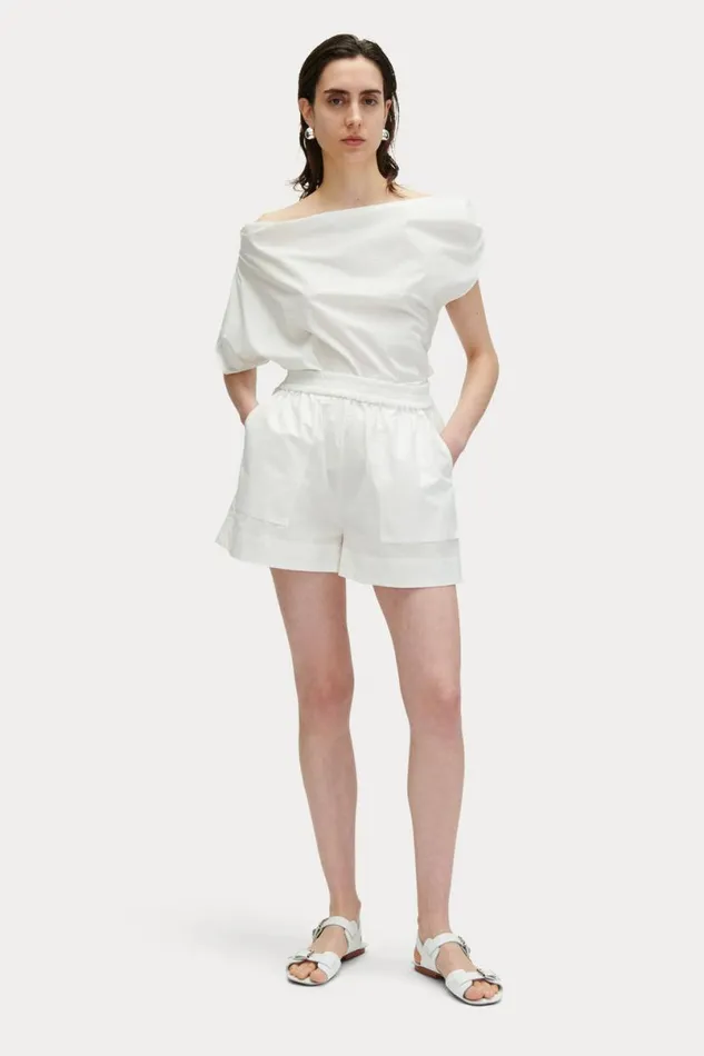 Women Skirts Shorts Rachel Comey Jalen Short White