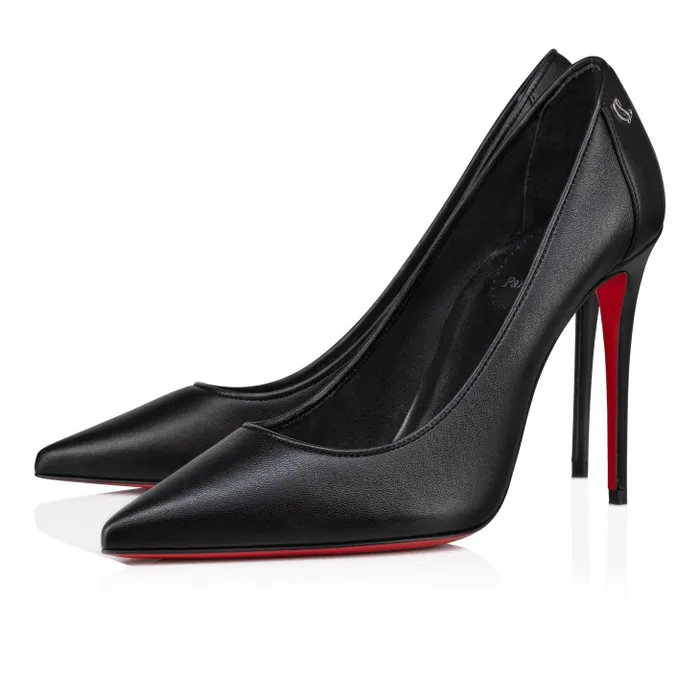 Women Sporty Kate 100 Mm Pumps 8211 Nappa Leather 8211 Black Christian Louboutin Pumps