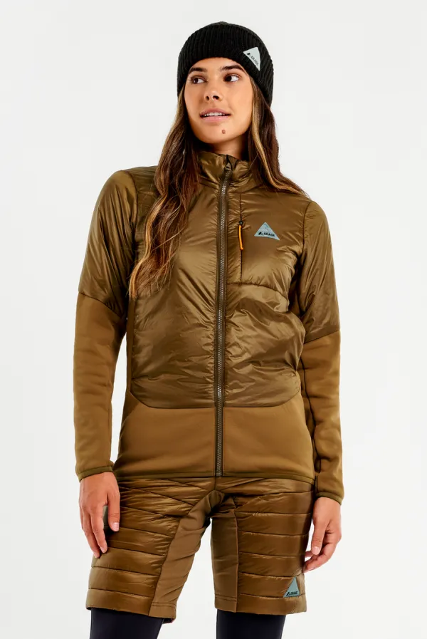 Women Stella Hybrid LayeringAmber Orage Mid Layers