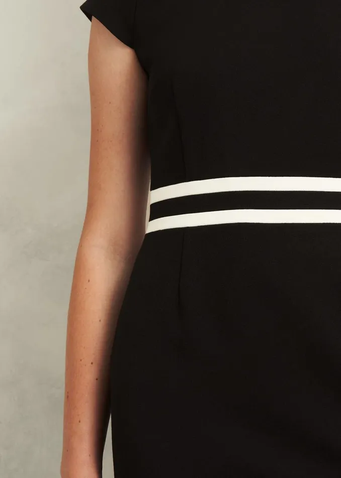 Women Suits and CoOrds Hobbs Harmony Dress Black Ivory