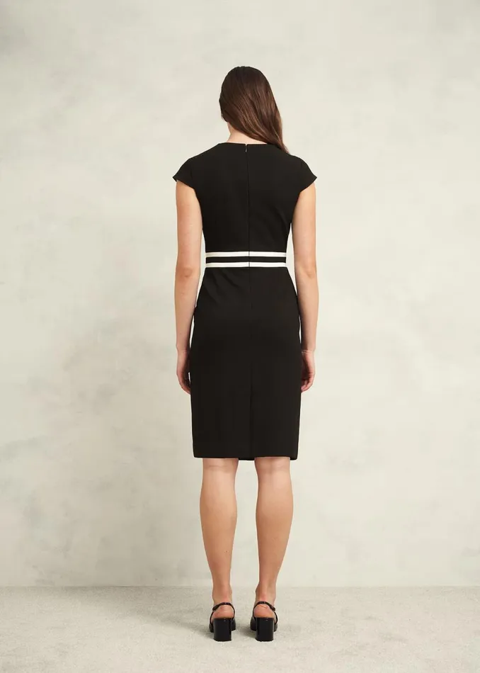Women Suits and CoOrds Hobbs Harmony Dress Black Ivory