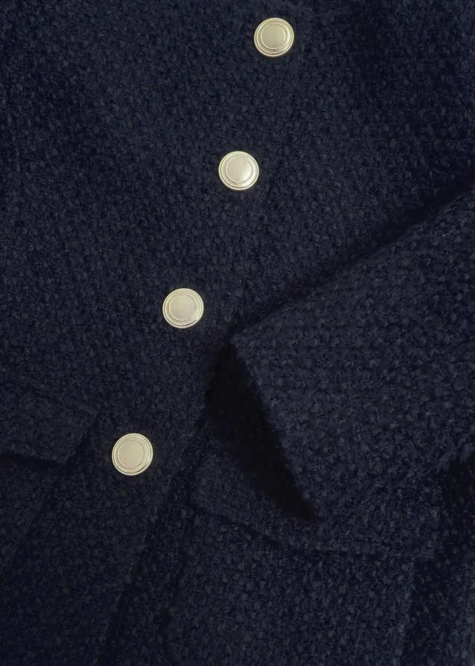 Women Suits and CoOrds Hobbs Marie Jacket With Wool Navy