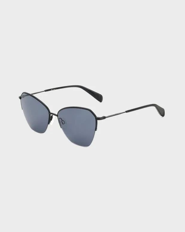 Women Sunglasses Rag and Bone Avery Matte Black