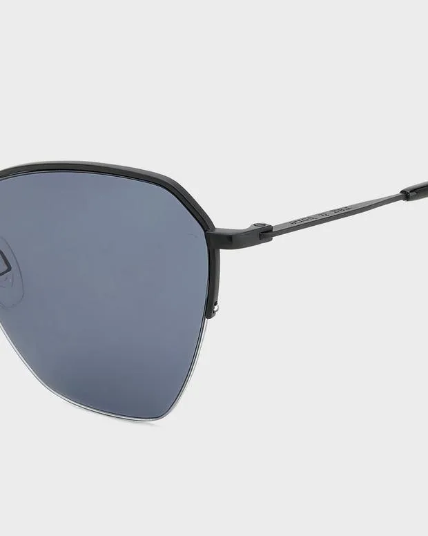 Women Sunglasses Rag and Bone Avery Matte Black