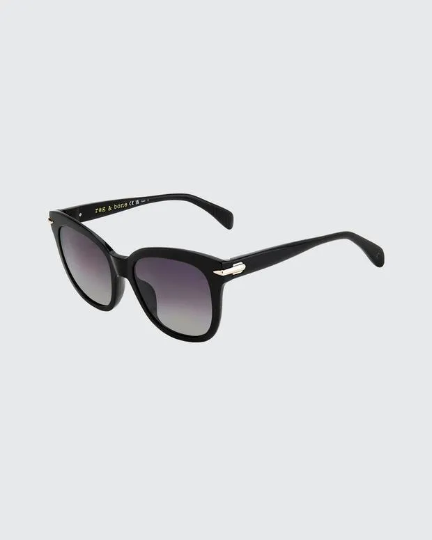 Women Sunglasses Rag and Bone Darcy Black