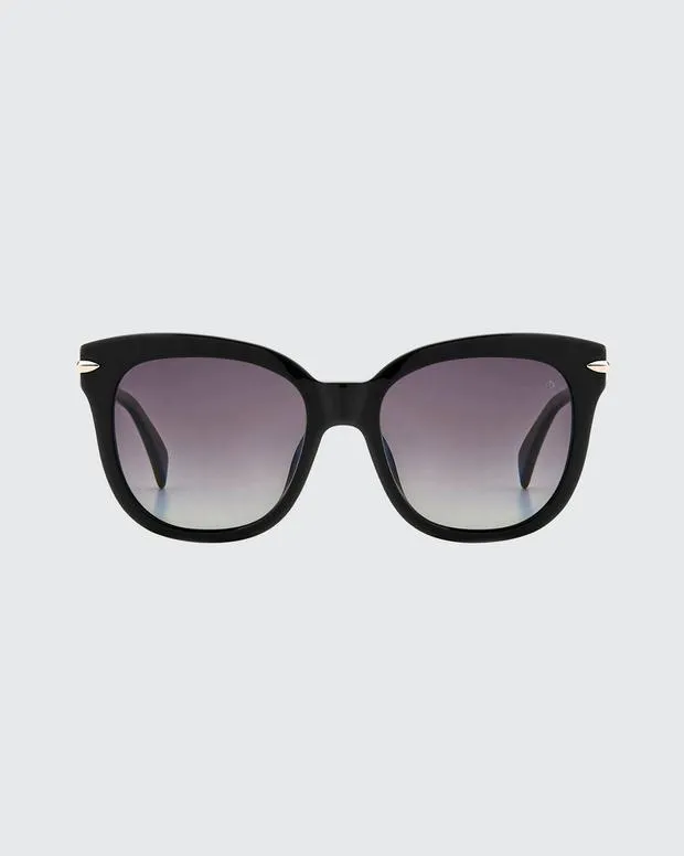 Women Sunglasses Rag and Bone Darcy Black