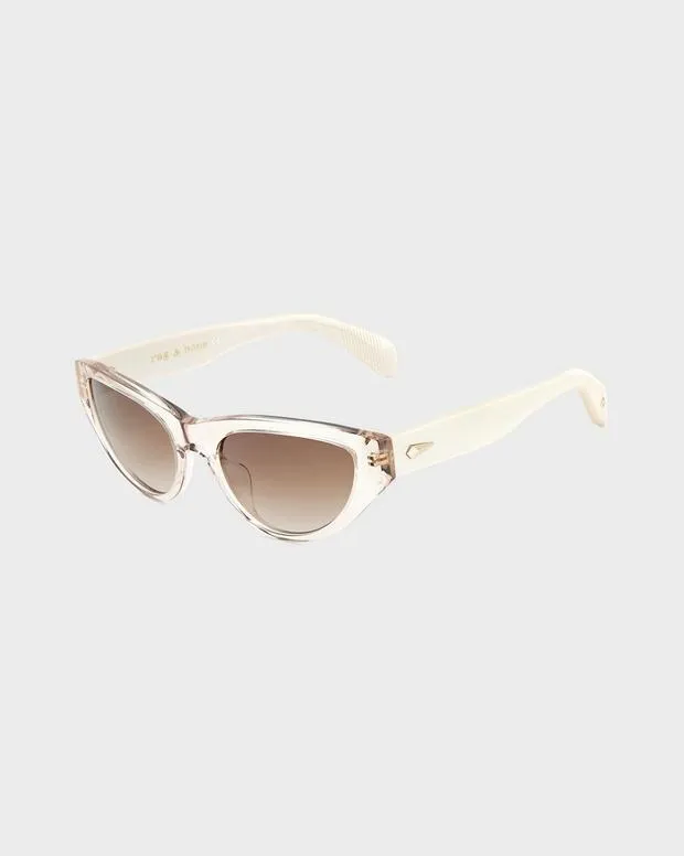 Women Sunglasses Rag and Bone Ola Beige