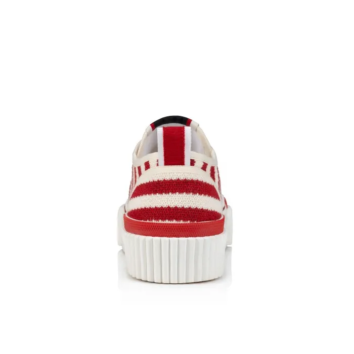 Women Super Pedro 40 Mm Sneakers 8211 Malha Printed Fabric 8211 Loubi Christian Louboutin Sneakers