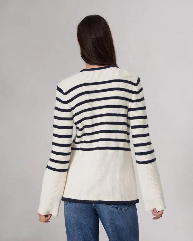 Women Sweaters and Sweatshirts Rag and Bone Nancy Wool Cardigan Ivory