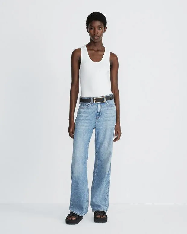 Women TShirts Rag and Bone Luca Tank White