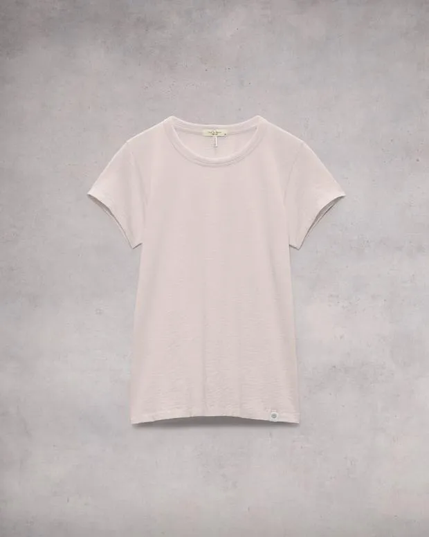 Women TShirts Rag and Bone The Slub Tee Warm Gry
