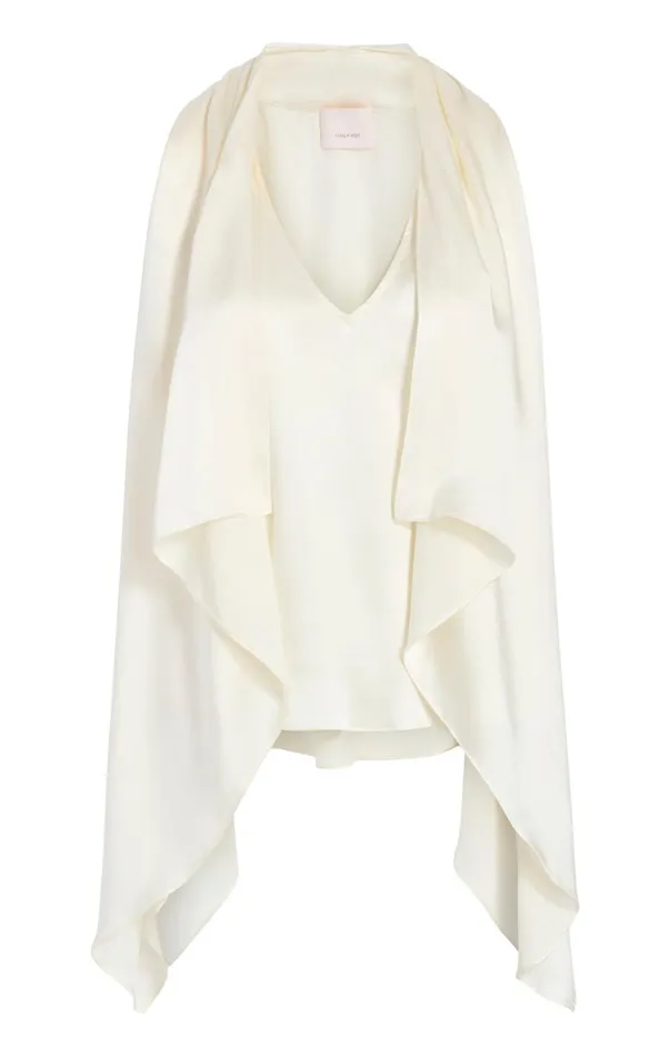 Women Tank Tops and Camisoles Cinq Sept Louella Top Ivory