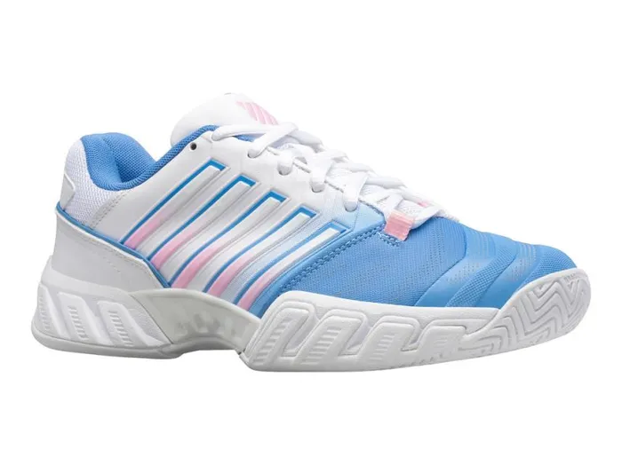 Women Tennis KSwiss BIGSHOT LIGHT 4 Silver Lake Bluewhiteorchid Pink