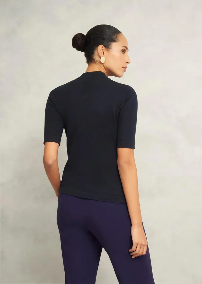 Women Tops Hobbs Effie Jumper Hobbs Navy