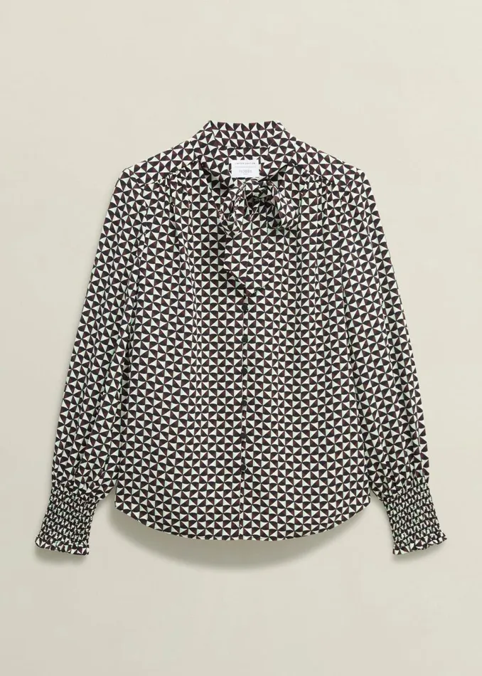 Women Tops Hobbs Somerton Blouse Multi