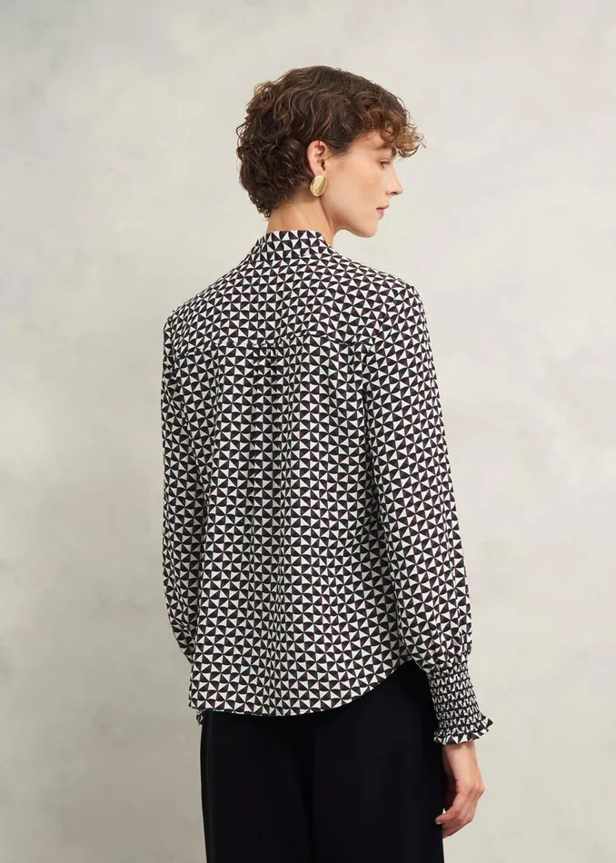 Women Tops Hobbs Somerton Blouse Multi
